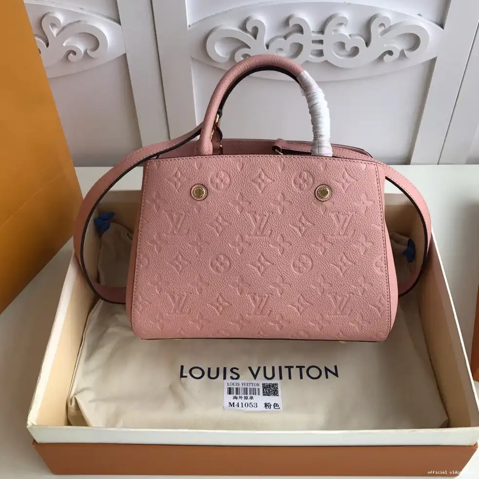 Official oldcobbler VUITTON MONTAIGNE BB LOUIS 0630